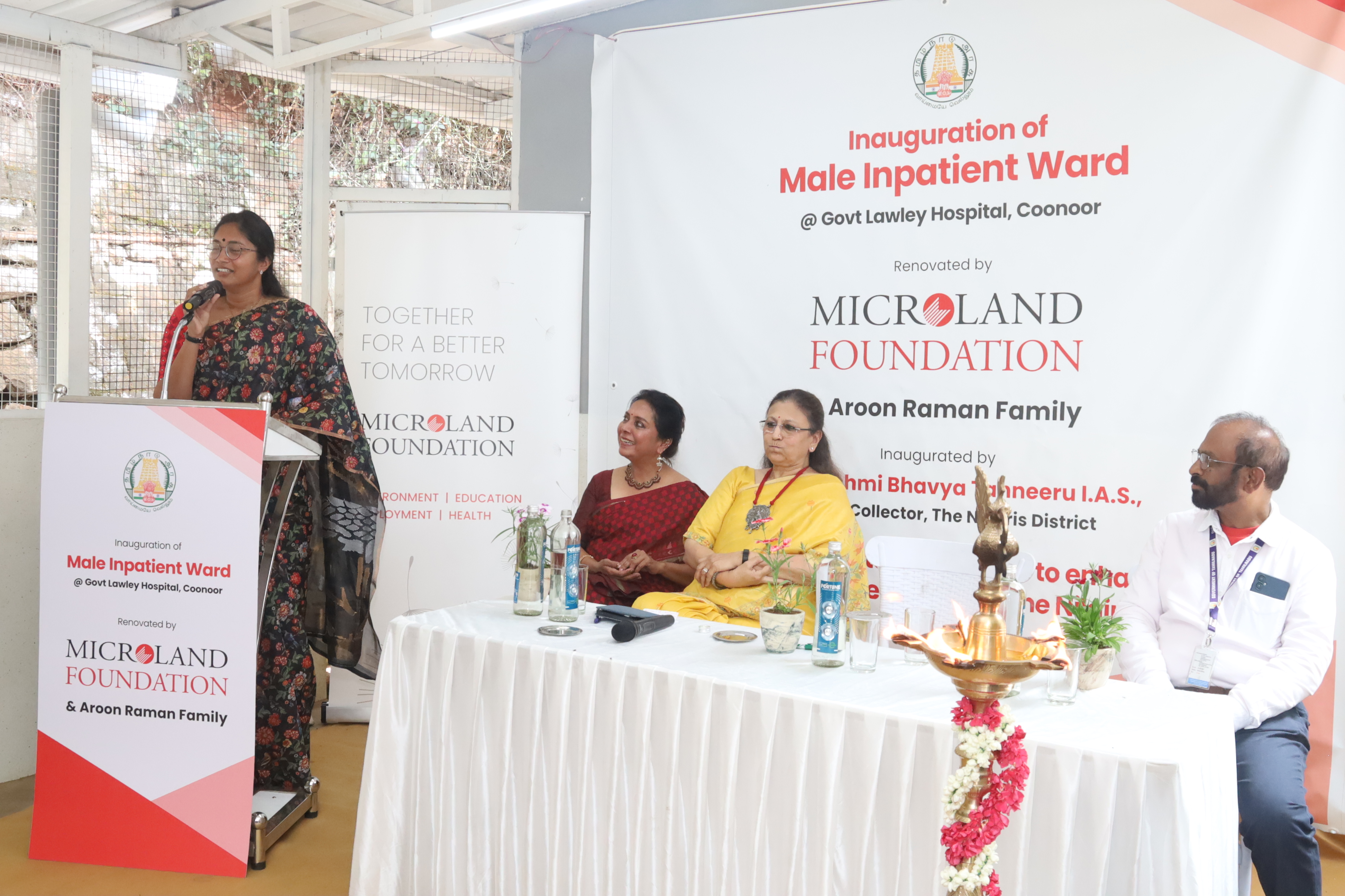 District Collector Inaugurates Renovated Male Inpatient Ward at Government Lawley Hospital, Coonoor 